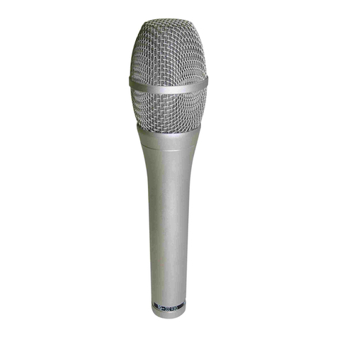 Beyerdynamic TG-X 930 User manual Beyerdynamic TG-X 930 User manual