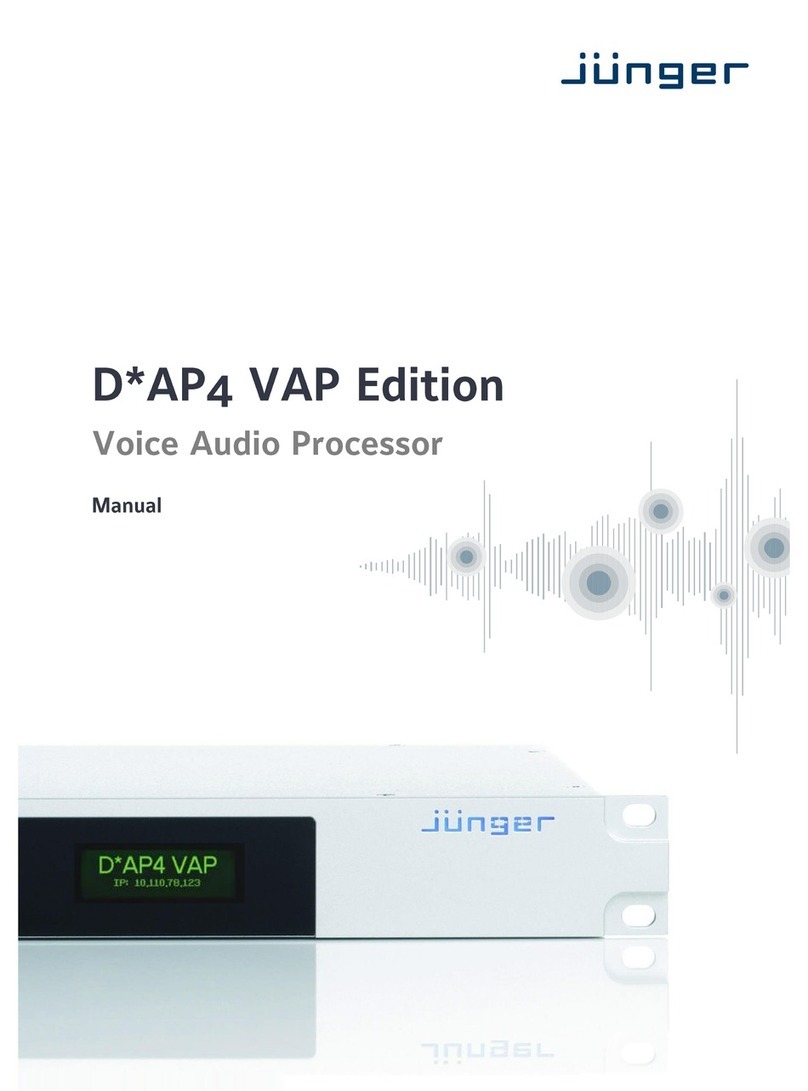 junger D*AP4 VAP Edition manual