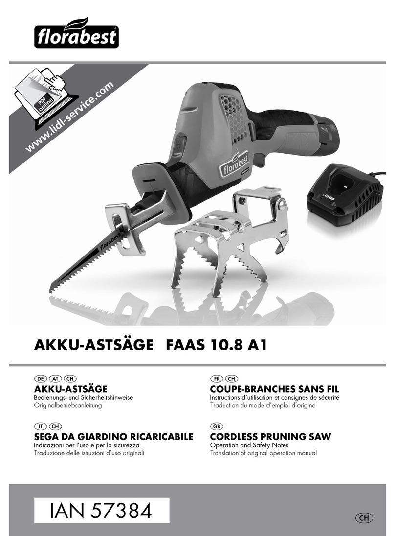 FLORABEST FAAS 10.8 A1 Operation and safety notes