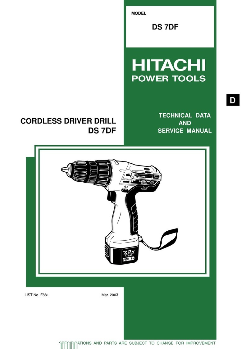Hitachi DS 7DF Manual