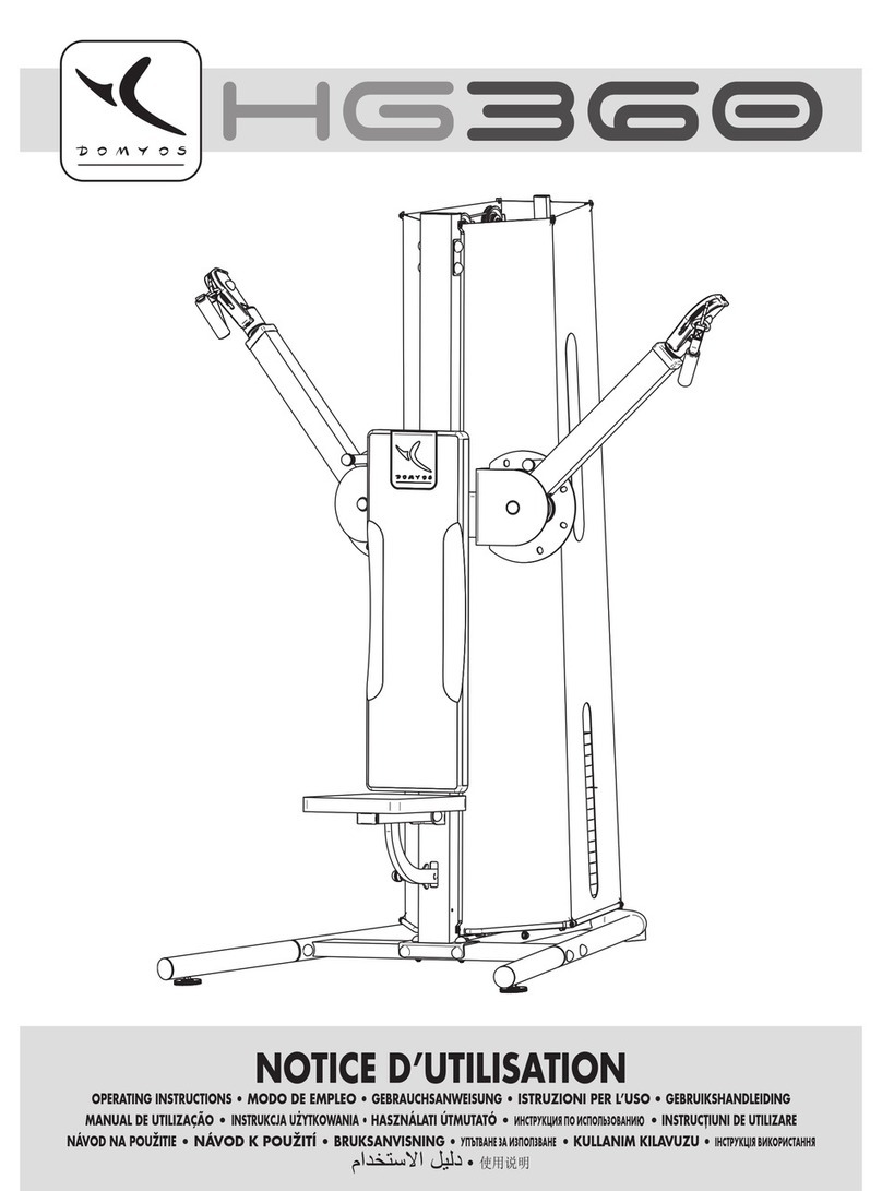 Domyos HG360 User manual Domyos HG360 User manual