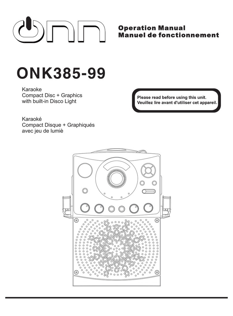 Onn ONK385-99 Operation manual