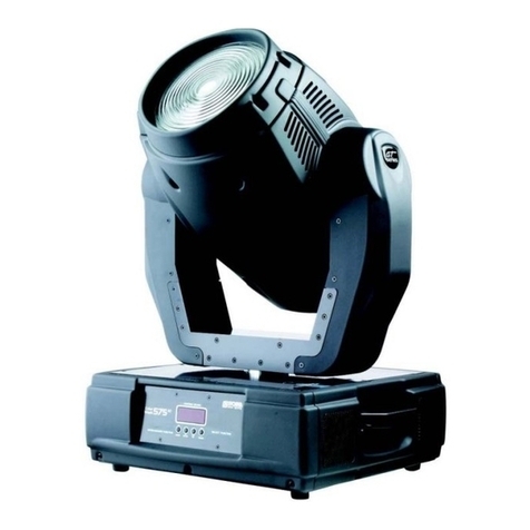 Robe ColorWash 575 AT ZOOM User manual