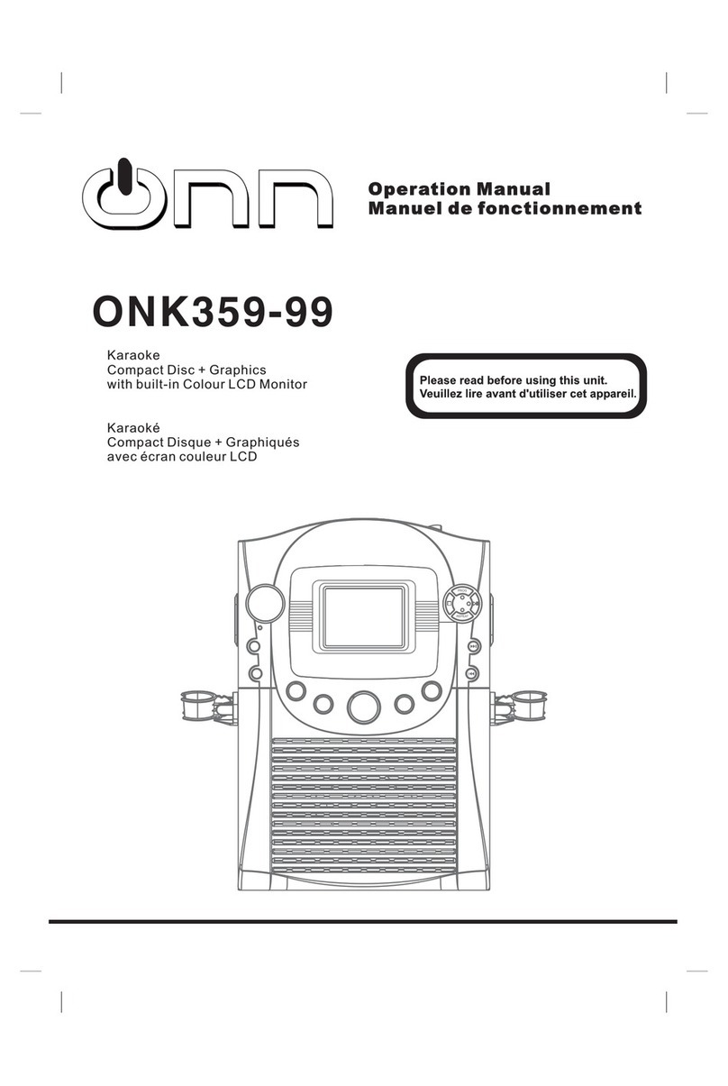Onn ONK359-99 User manual