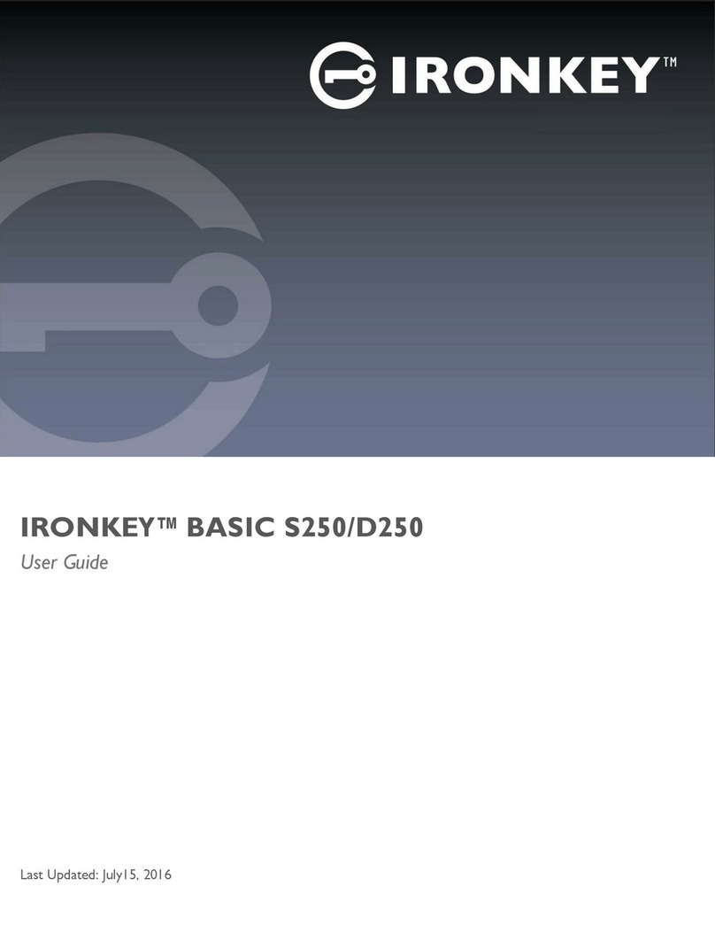 IronKey ENTERPRISE S250 user guide