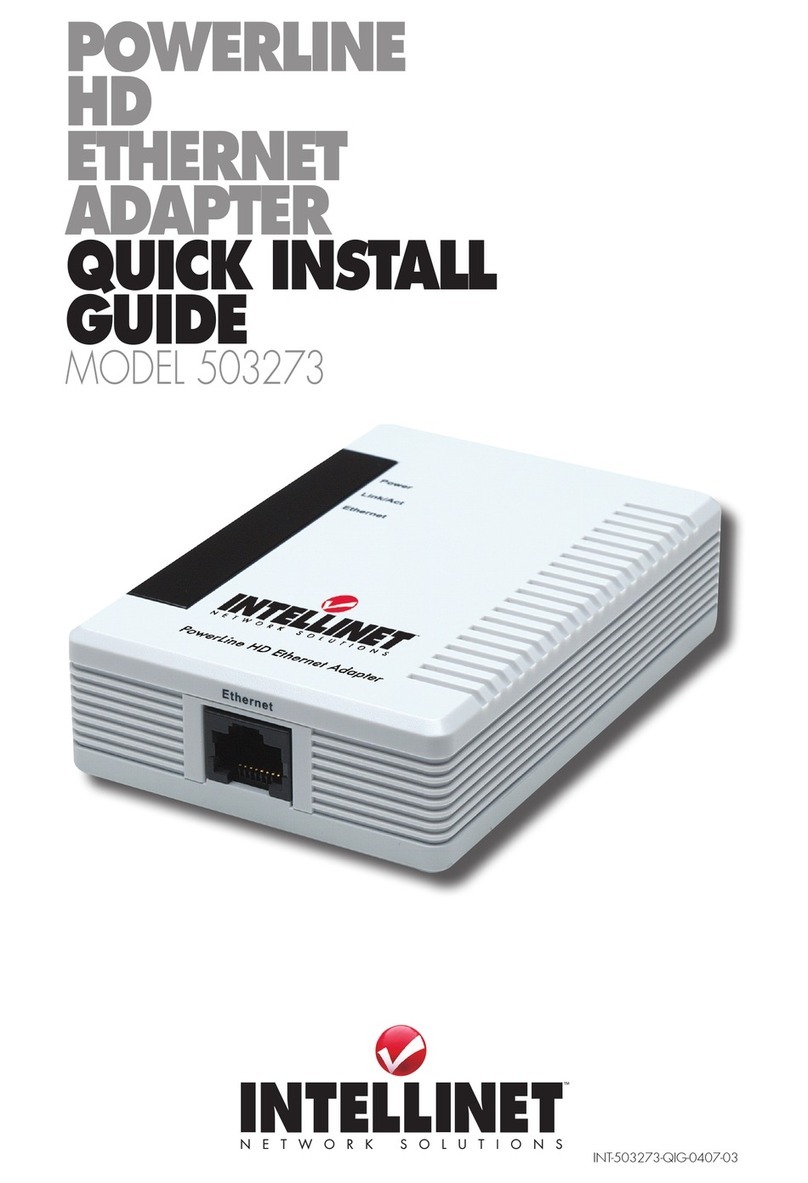 Intellinet 503273 Quick install guide