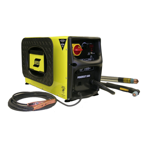 ESAB Powercut-1600 instruction manual ESAB Powercut-1600 instruction manual