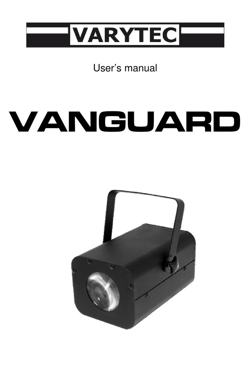 Varytec VANGUARD User manual