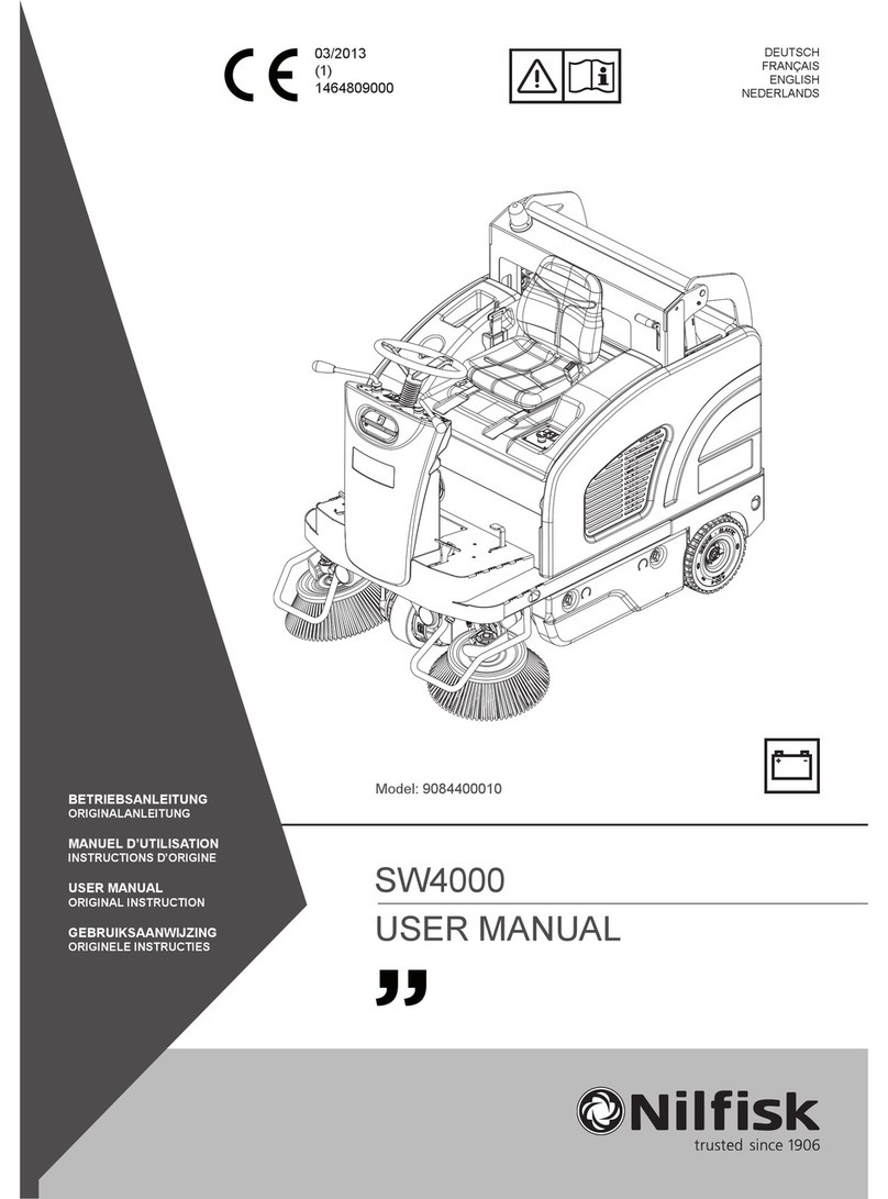 Nilfisk-Advance SW4000 User manual