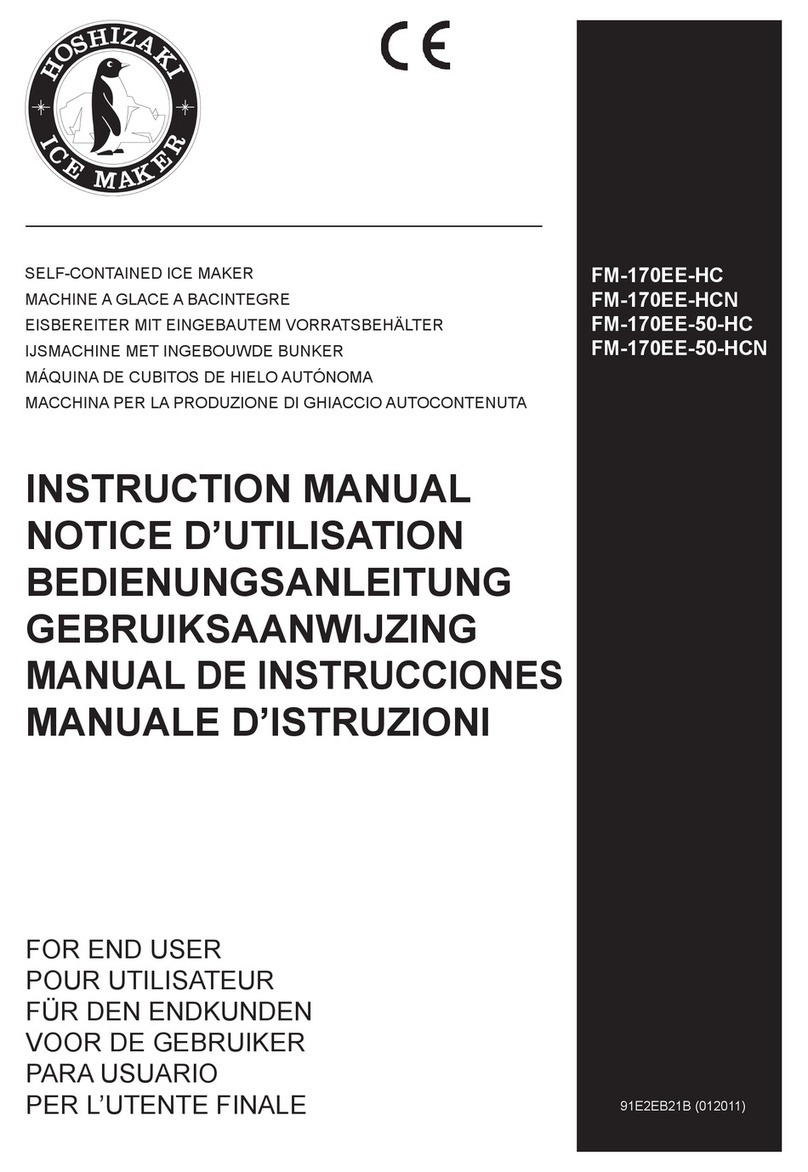 Hoshizaki FM-170EE-50-HC instruction manual