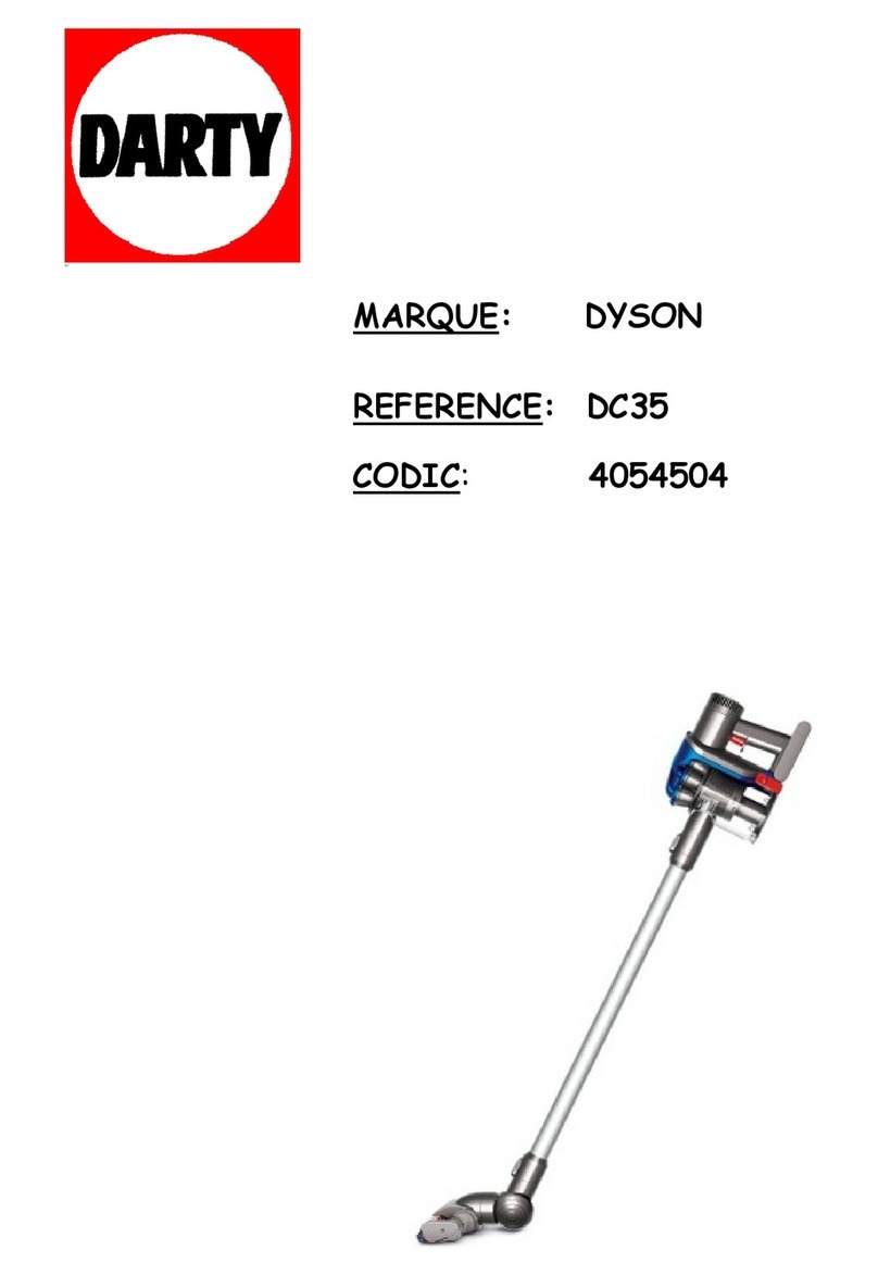 Dyson DC35 MULTI FLOOR User manual Dyson DC35 MULTI FLOOR User manual
