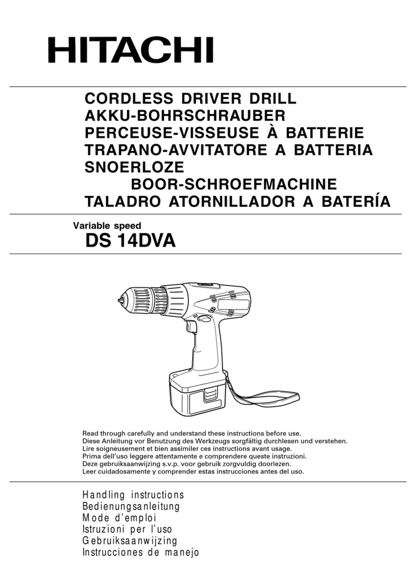 Hitachi DS 14DVA User manual
