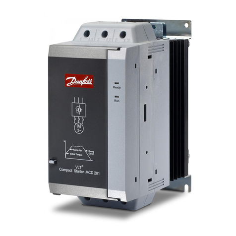 Danfoss VLT MCD 200 installation instructions
