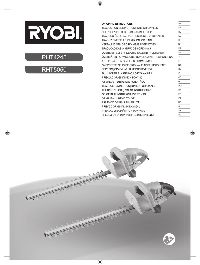 Ryobi RHT4245 Original instructions