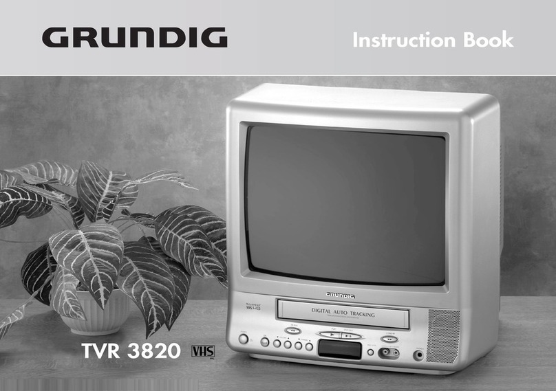 Grundig TVR 3820 Instruction book