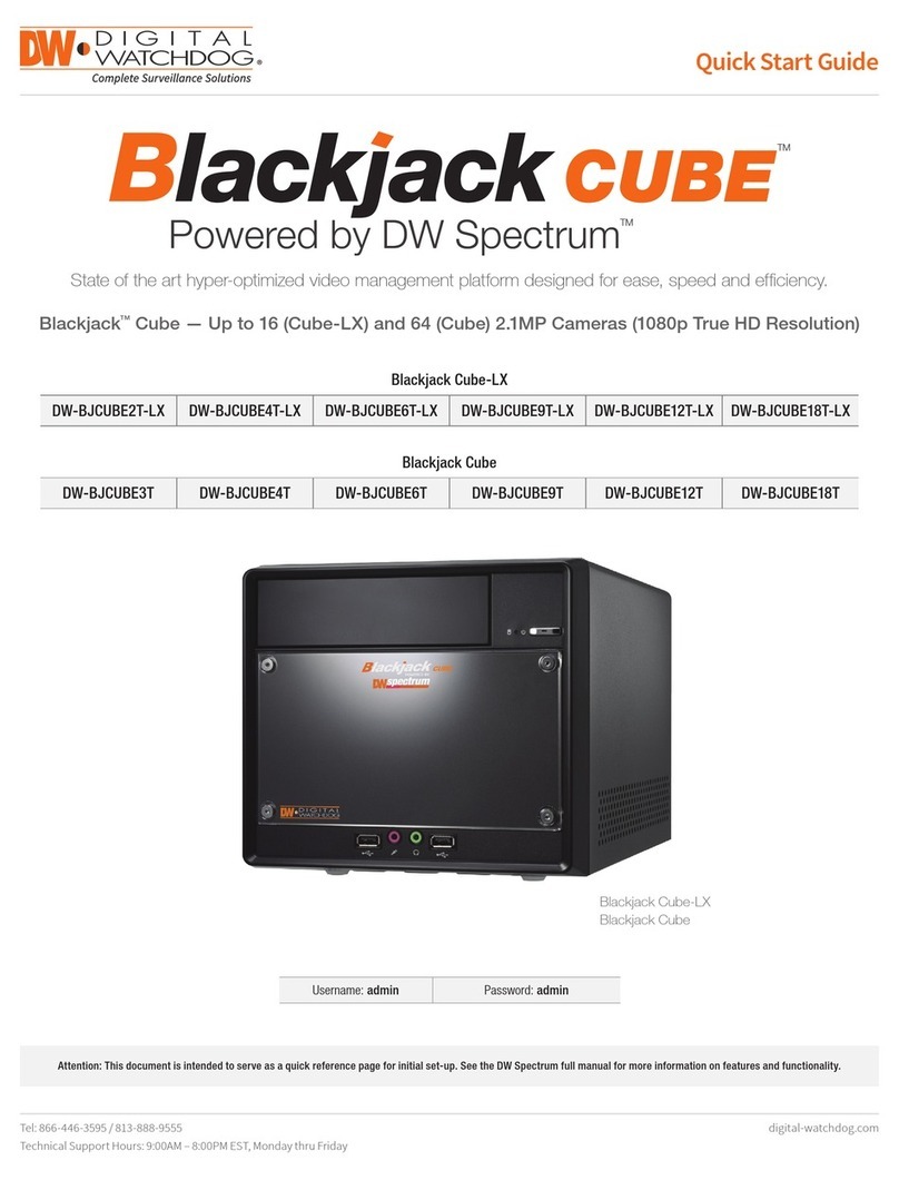 DIGITAL UNDERDOG Blackjack Cube-LX User manual