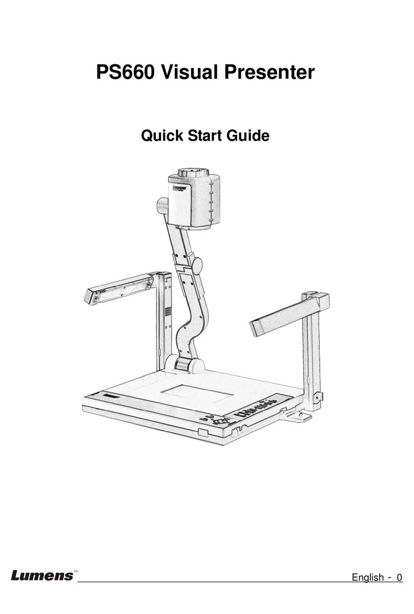 Lumens PS660 User manual