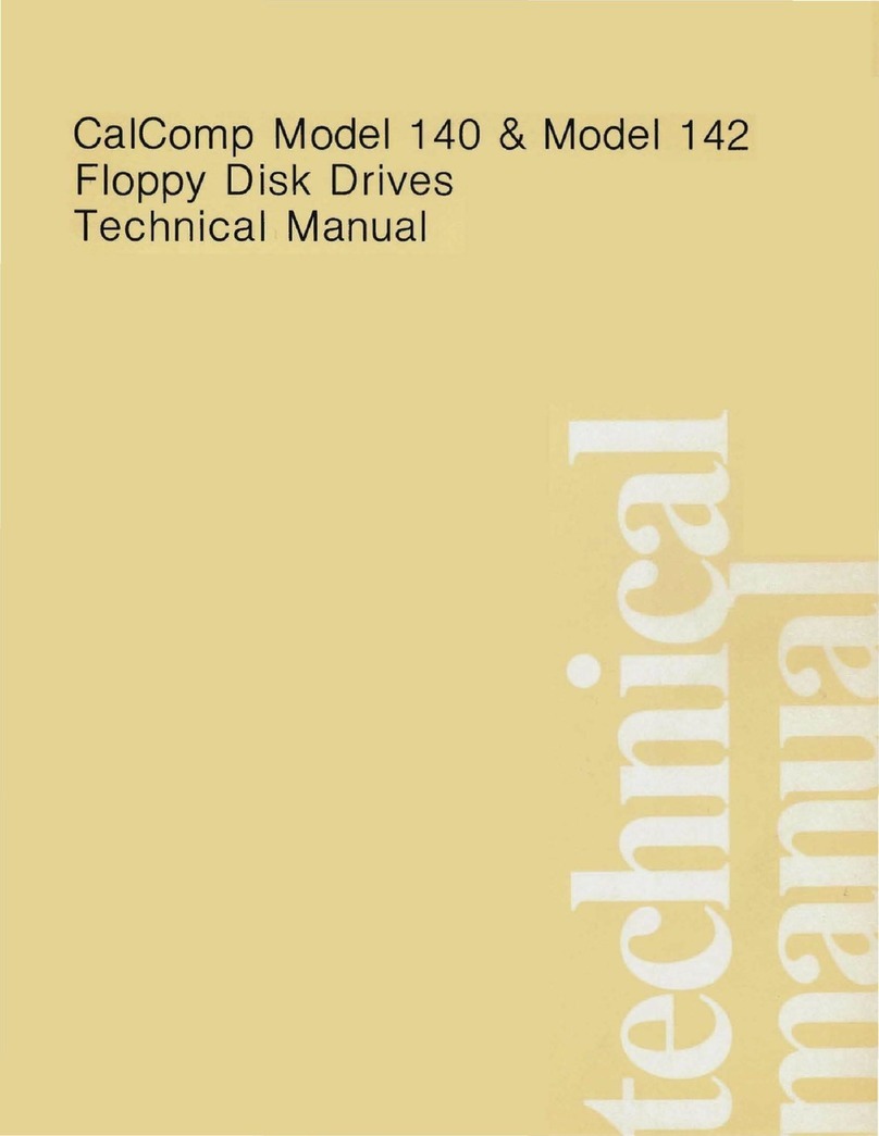 Cal-Comp 142 Technical manual