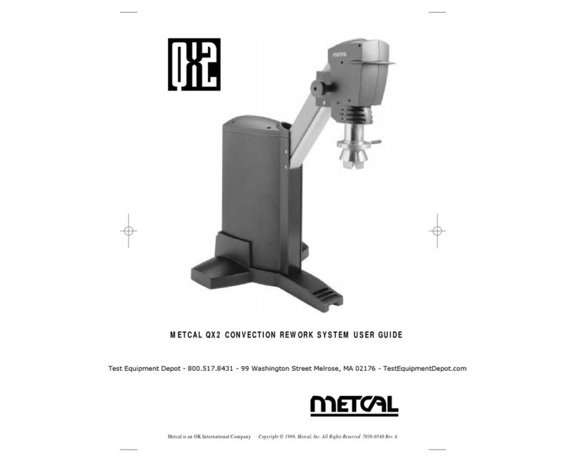 Metcal QX2 User manual