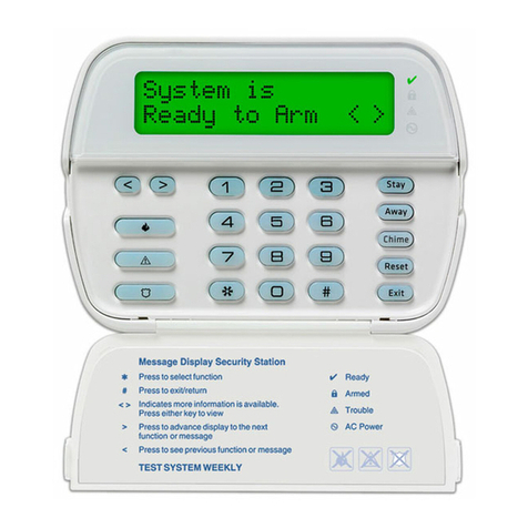 DSC PK5500 User manual