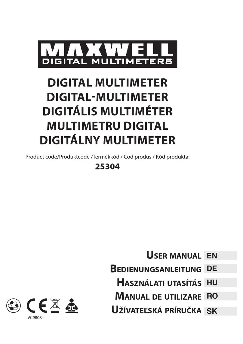 Maxwell 25304 user manual