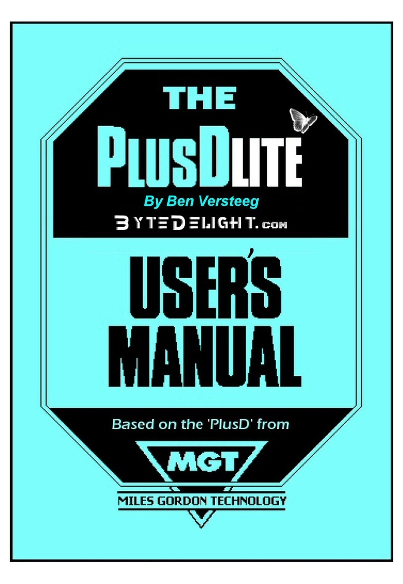 MGT PlusDlite user manual