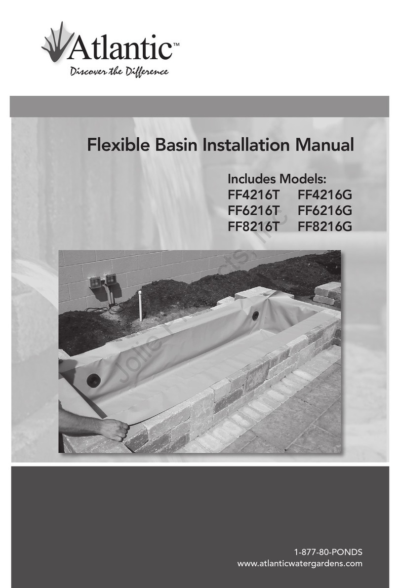 Atlantic FF4216T installation manual