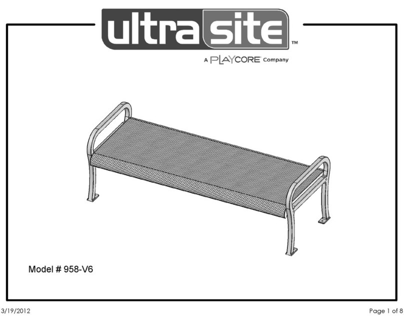 ultra site 958-V6 User manual
