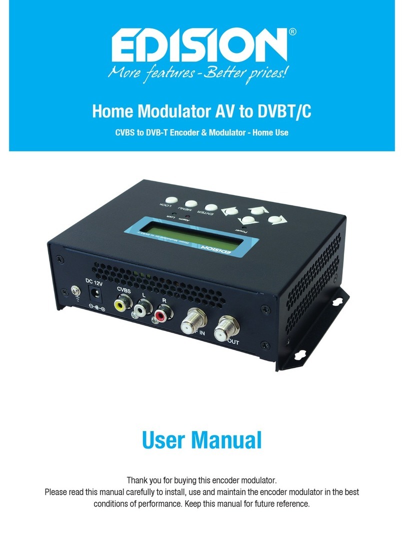 Edision Home Modulator user manual