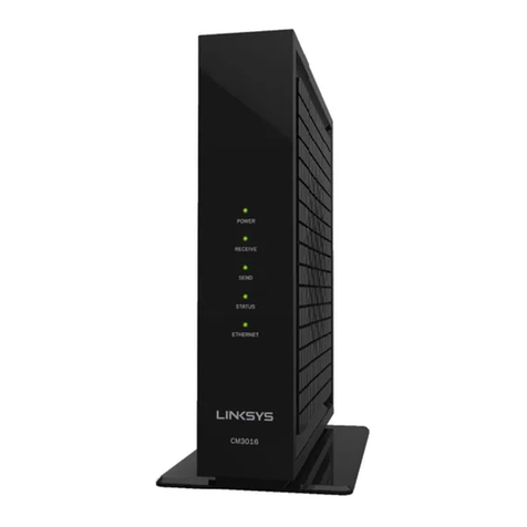 Linksys CM30XX User manual