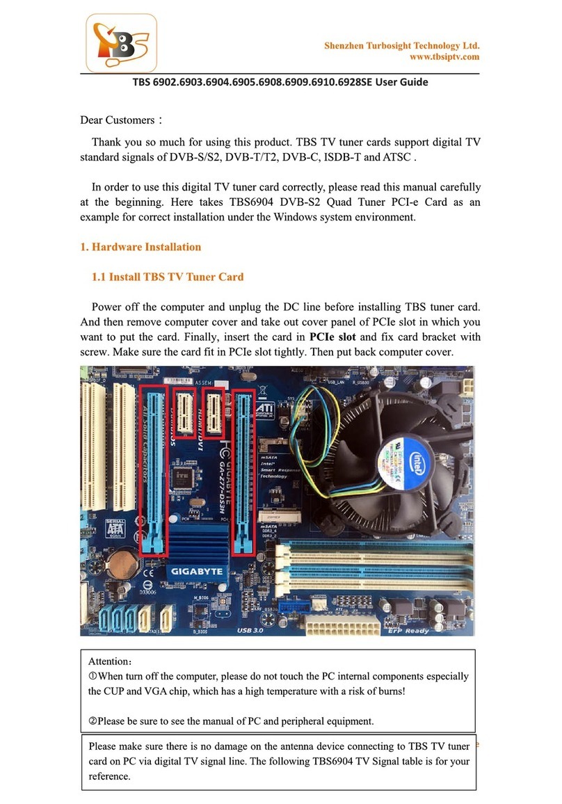 tbs electronics 6902 User manual tbs electronics 6902 User manual