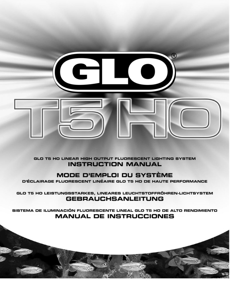 GLO T5HO instruction manual