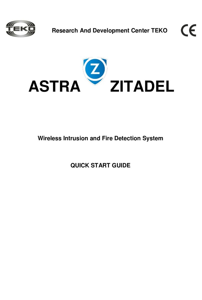 teko ASTRA ZITADEL User manual