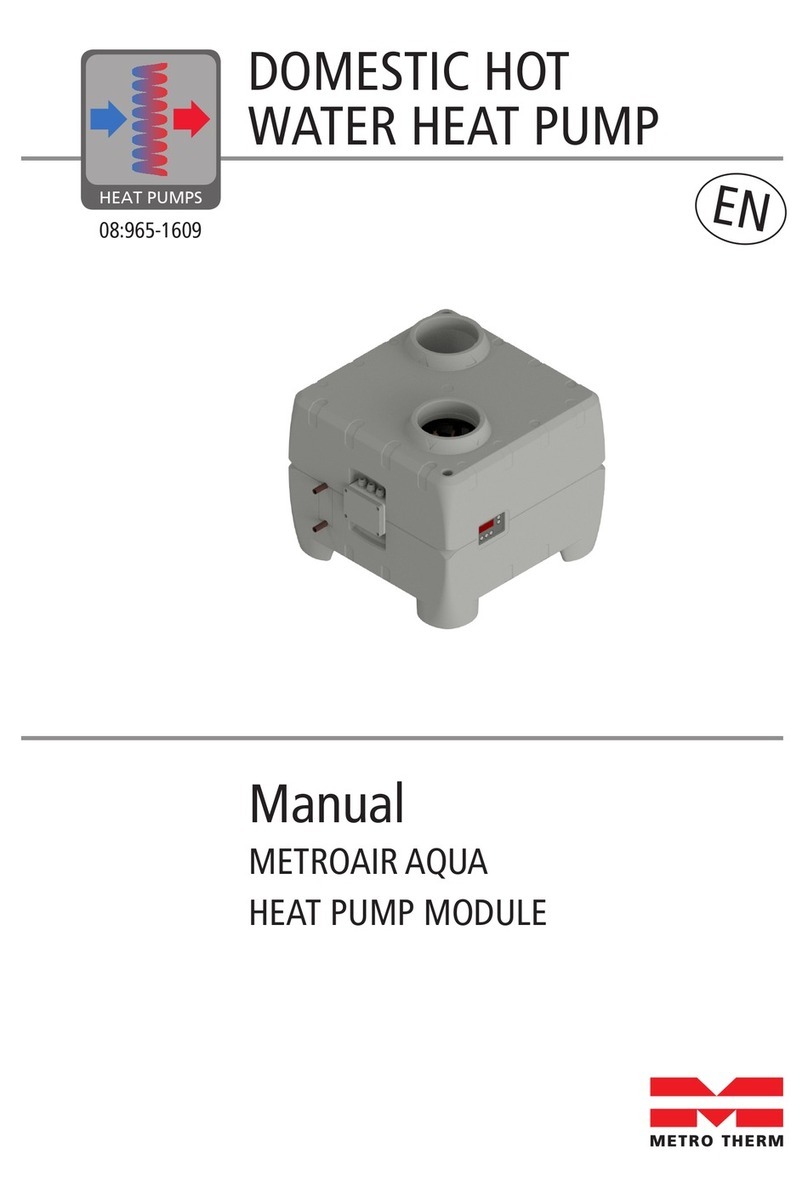Metro Therm METROAIR AQUA HPM manual Metro Therm METROAIR AQUA HPM manual