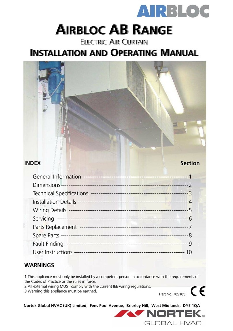 Nortek AB 175E User manual