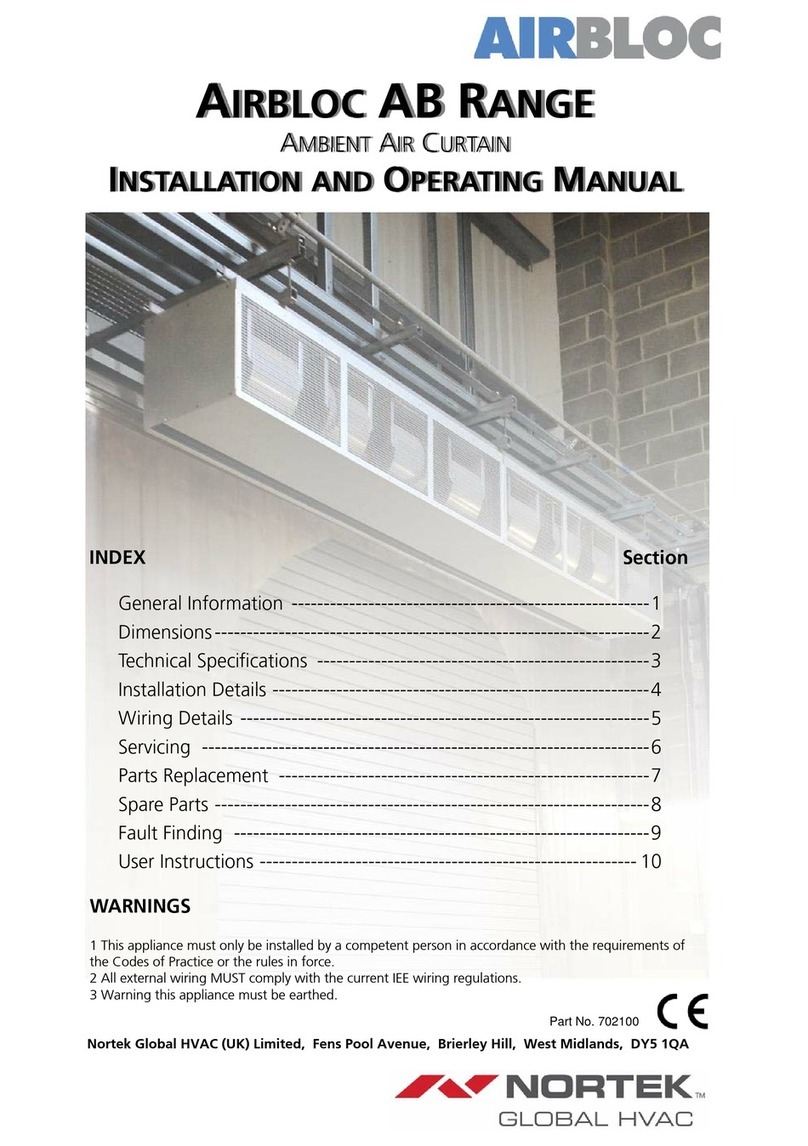Nortek AB 150A User manual