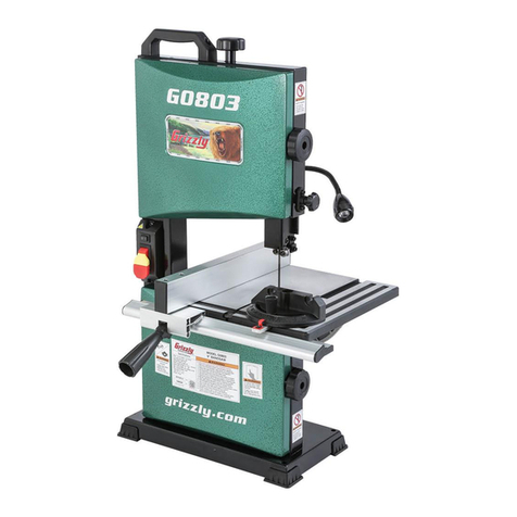 Grizzly G0803 User manual