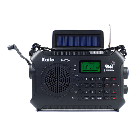 Kaito KA700 User manual