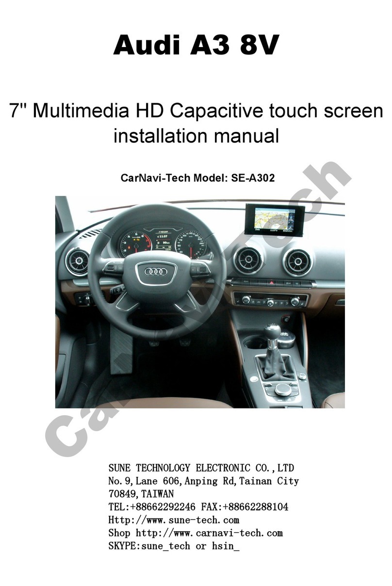 Sune SE-A302 installation manual