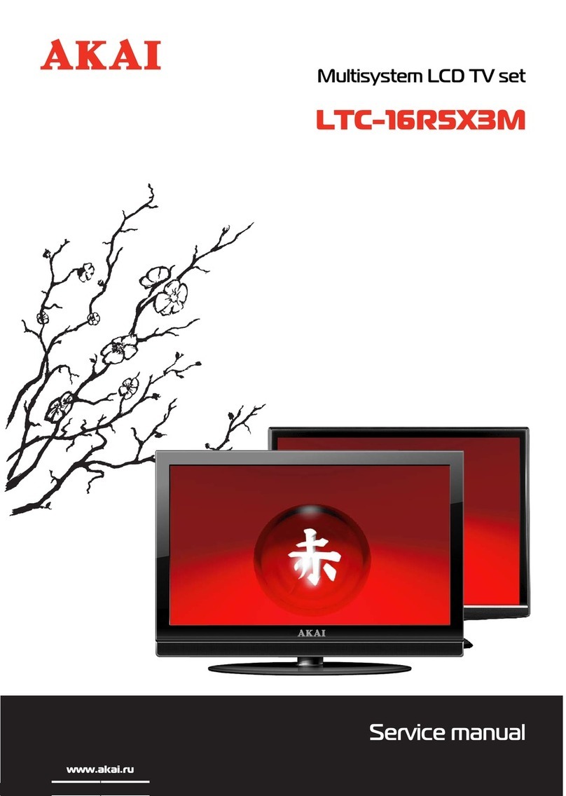 Akai LTC-16RSX3M User manual