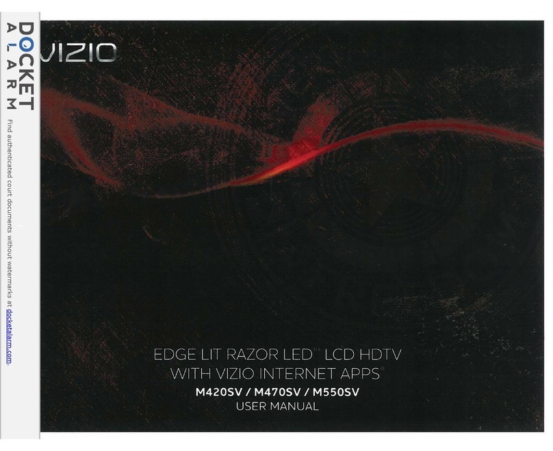Vizio M420SV User manual