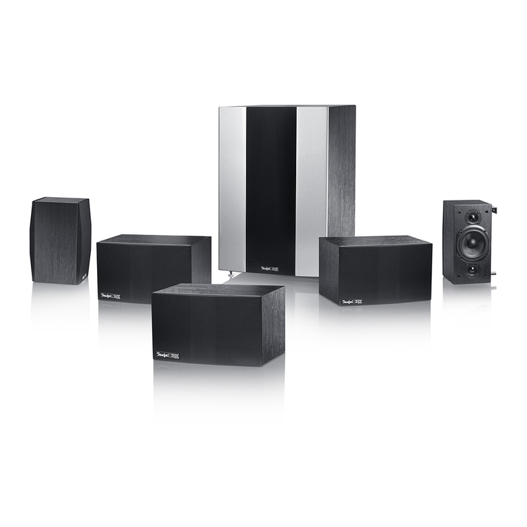 Teufel 5 THX SELECT User manual