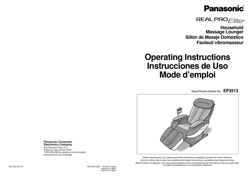 Panasonic REAL PRO Elite EP3513 User manual
