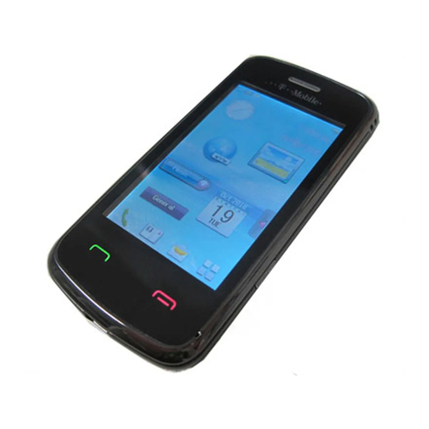 T-Mobile vairy touch II User manual T-Mobile vairy touch II User manual
