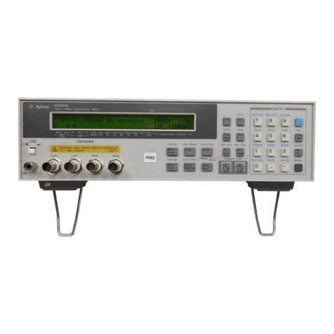 Agilent Technologies 4288A Owner's manual