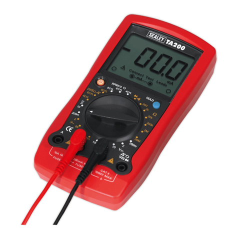 Sealey TA200 instructions