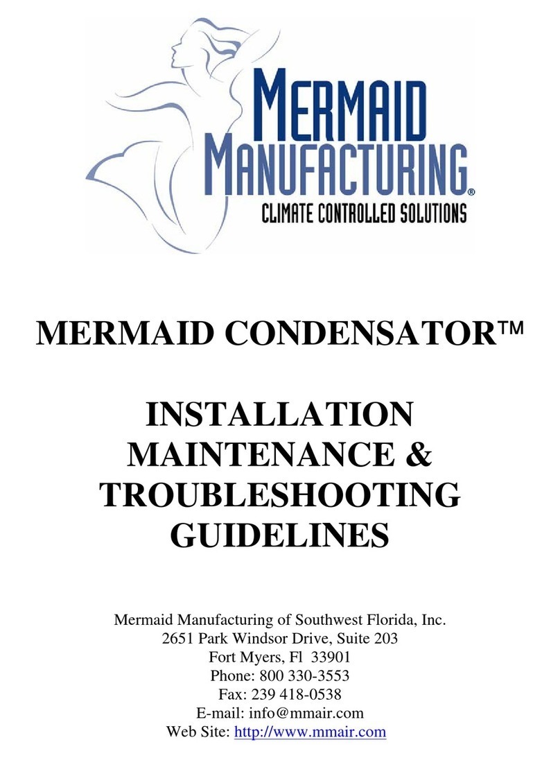 Mermaid CONDENSATOR Installation maintenance & troubleshooting guidelines Mermaid CONDENSATOR Installation maintenance & troubleshooting guidelines