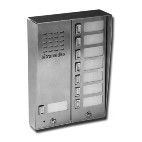 Bitron Video AV1183 Series User manual
