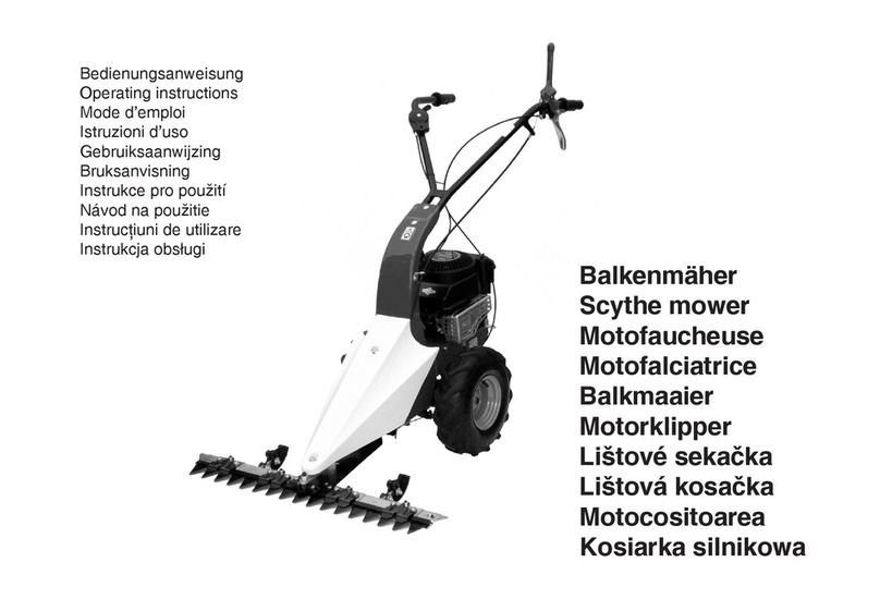 Lawn-King M85 operating instructions