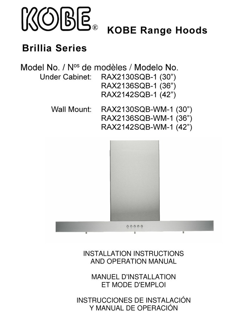 ang RAX2130SQB-1 Installation instructions and operation manual